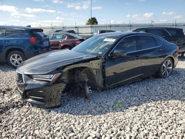 19UUB5F66MA000591 - 2021 ACURA TLX ADVANCE BLACK photo 1