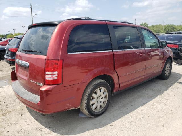 2A4RR4DE4AR217109 - 2010 CHRYSLER TOWN & COU LX RED photo 3