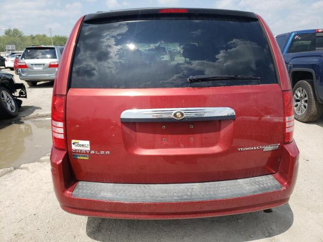 2A4RR4DE4AR217109 - 2010 CHRYSLER TOWN & COU LX RED photo 6