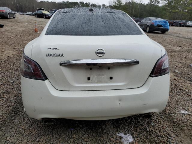 1N4AA5AP9DC838953 - 2013 NISSAN MAXIMA S WHITE photo 6