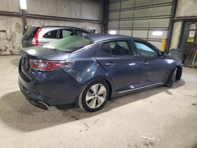 KNAGN4AD7F5087980 - 2015 KIA OPTIMA HYBRID BLUE photo 3