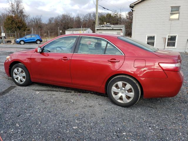 4T1BE46K79U332609 - 2009 TOYOTA CAMRY BASE RED photo 2