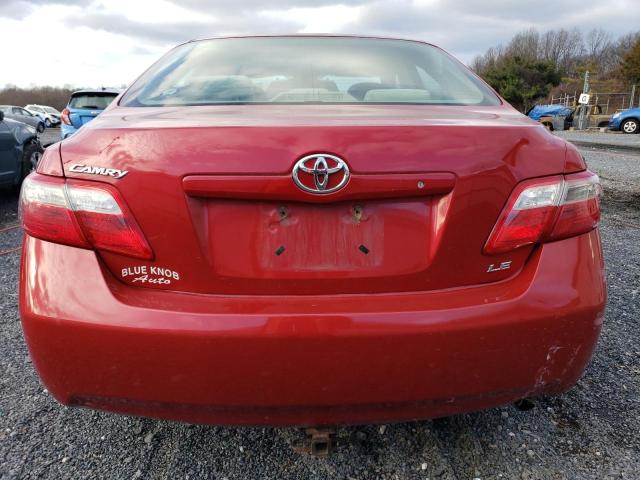 4T1BE46K79U332609 - 2009 TOYOTA CAMRY BASE RED photo 6