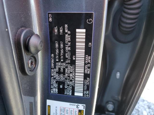 JTENU5JR2N5979711 - 2022 TOYOTA 4RUNNER SR5/SR5 PREMIUM 石墨色 照片 13