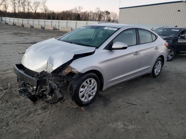 5NPD74LF4KH406678 - 2019 HYUNDAI ELANTRA SE SILVER photo 1