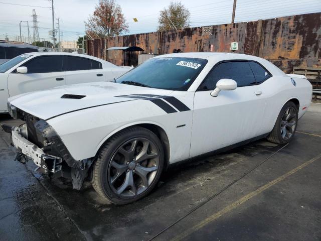 2C3CDZBT8FH764829 - 2015 DODGE CHALLENGER SXT PLUS WHITE photo 1