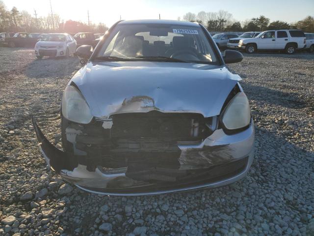 KMHCM36C48U077166 - 2008 HYUNDAI ACCENT GS SILVER photo 5