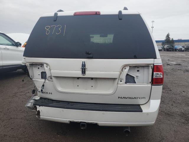 5LMJJ2J59DEL08731 - 2013 LINCOLN NAVIGATOR თეთრი ფოტო 6