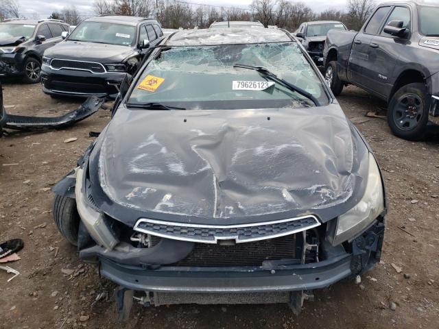 1G1PF5S97B7223712 - 2011 CHEVROLET CRUZE LT GRAY photo 5