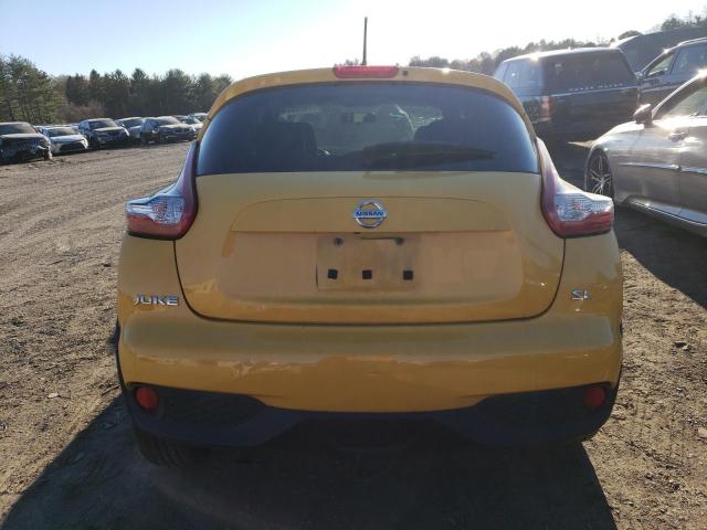 JN8AF5MR7GT602724 - 2016 NISSAN JUKE S YELLOW photo 6