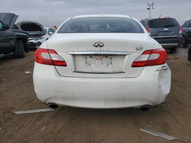 JN1BY1APXBM322131 - 2011 INFINITI M37 WHITE photo 6