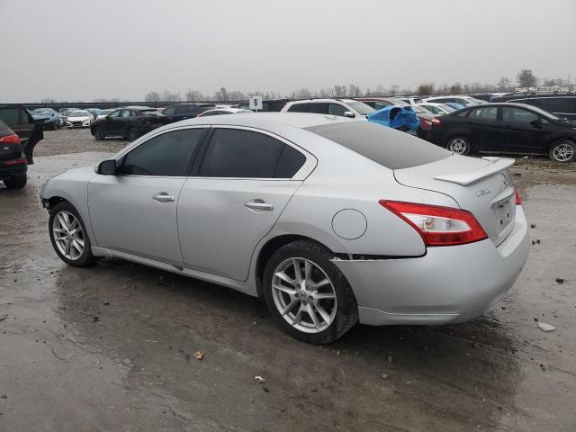 1N4AA5AP3BC838640 - 2011 NISSAN MAXIMA S SILVER photo 2