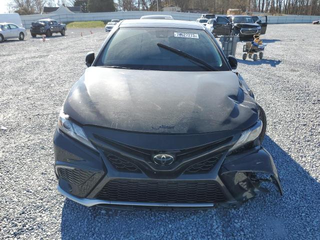 4T1K61AK0NU073068 - 2022 TOYOTA CAMRY XSE BLACK photo 5