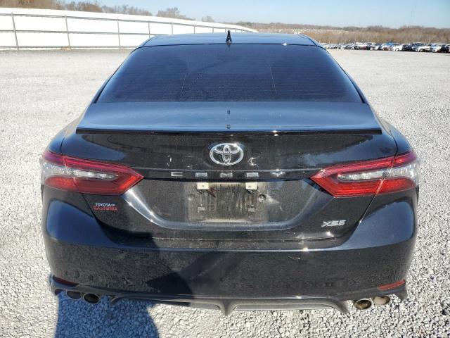 4T1K61AK0NU073068 - 2022 TOYOTA CAMRY XSE BLACK photo 6