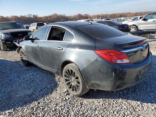 2G4GR5EK2C9162942 - 2012 BUICK REGAL GRAY photo 2