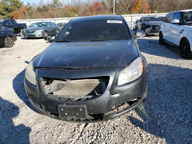 2G4GR5EK2C9162942 - 2012 BUICK REGAL GRAY photo 5