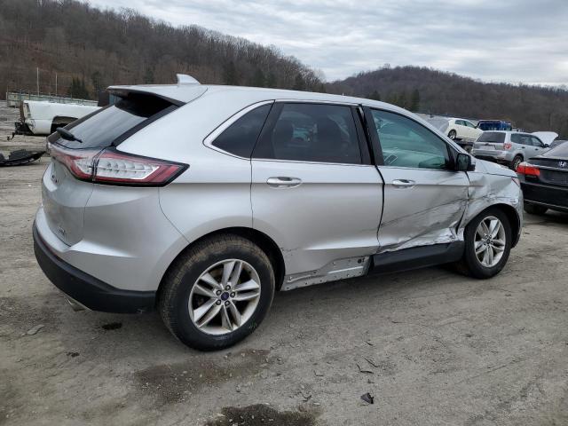 2FMPK4J90GBB26425 - 2016 FORD EDGE SEL SILVER photo 3