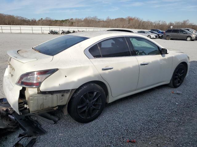 1N4AA5AP4EC467671 - 2014 NISSAN MAXIMA S WHITE photo 3