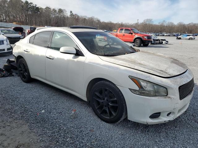 1N4AA5AP4EC467671 - 2014 NISSAN MAXIMA S WHITE photo 4