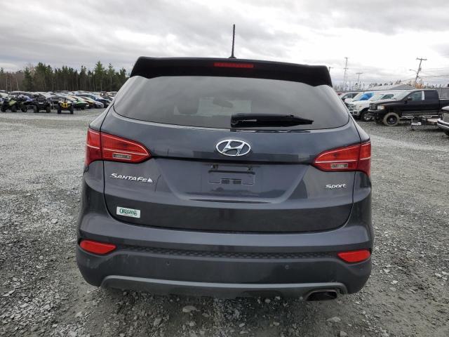 5XYZU3LB9GG306158 - 2016 HYUNDAI SANTA FE S GRAY photo 6