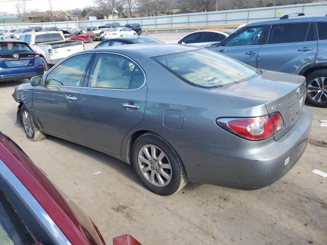 JTHBA30G445001809 - 2004 LEXUS ES 330 GRAY photo 2