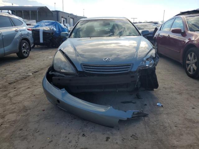 JTHBA30G445001809 - 2004 LEXUS ES 330 GRAY photo 5