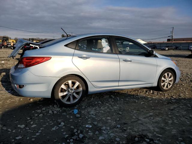 KMHCU4AE2DU278508 - 2013 HYUNDAI ACCENT GLS BLUE photo 3