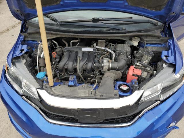 3HGGK5H88KM732328 - 2019 HONDA FIT EX BLUE photo 11