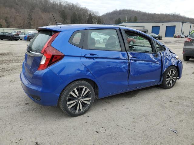 3HGGK5H88KM732328 - 2019 HONDA FIT EX BLUE photo 3