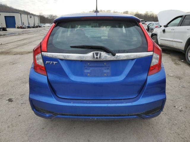 3HGGK5H88KM732328 - 2019 HONDA FIT EX BLUE photo 6