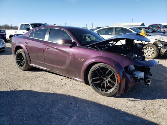 2C3CDXGJ7NH148002 - 2022 DODGE CHARGER SCAT PACK PURPLE photo 4