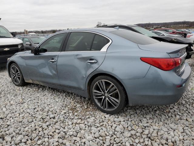 JN1BV7AR6FM408801 - 2015 INFINITI Q50 BASE GRAY photo 2