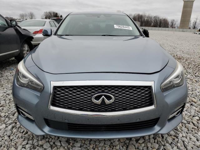 JN1BV7AR6FM408801 - 2015 INFINITI Q50 BASE GRAY photo 5