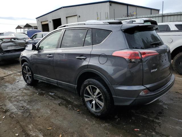 JTMWFREV0HJ702861 - 2017 TOYOTA RAV4 XLE GRAY photo 2