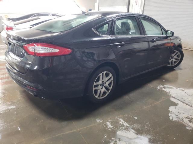 3FA6P0H78FR159581 - 2015 FORD FUSION SE BLACK photo 3