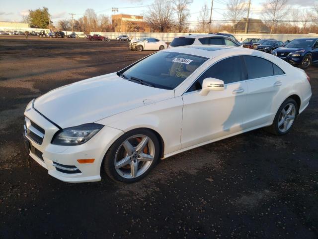 WDDLJ9BB2DA062518 - 2013 MERCEDES-BENZ CLS 550 4MATIC WHITE photo 1