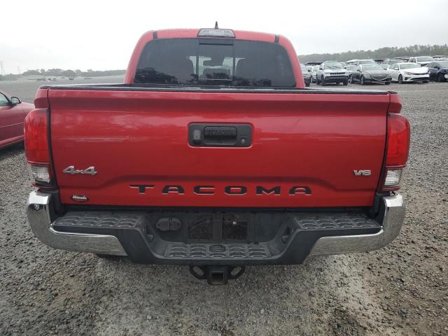 5TFCZ5AN0KX192556 - 2019 TOYOTA TACOMA DOUBLE CAB RED photo 6