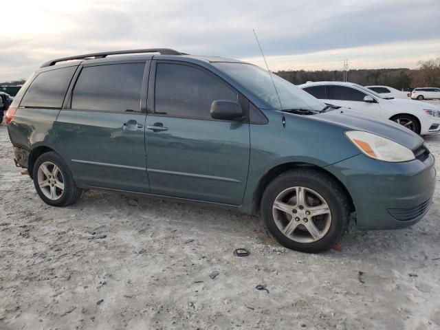 5TDZA23C85S386046 - 2005 TOYOTA SIENNA CE GREEN photo 4