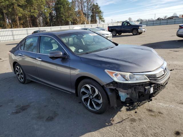 1HGCR2F8XGA232543 - 2016 HONDA ACCORD EXL GRAY photo 4