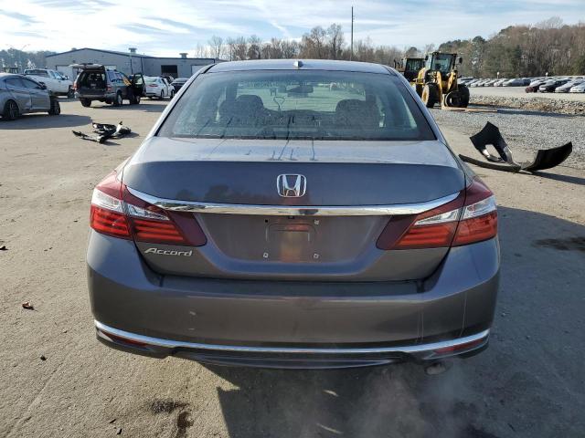 1HGCR2F8XGA232543 - 2016 HONDA ACCORD EXL GRAY photo 6