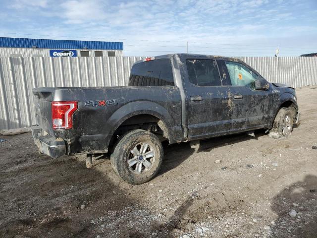 1FTEW1EF6HKD46691 - 2017 FORD F150 SUPERCREW GRAY photo 3