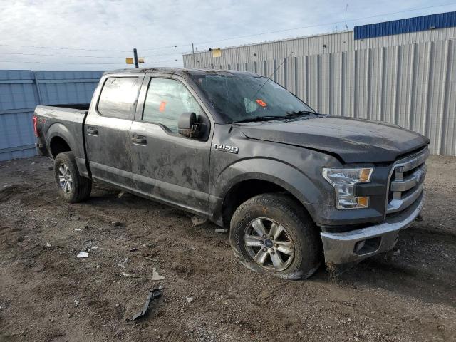 1FTEW1EF6HKD46691 - 2017 FORD F150 SUPERCREW GRAY photo 4
