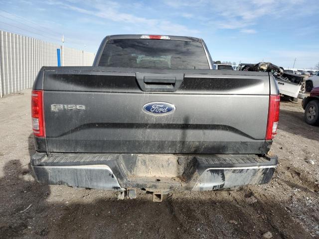 1FTEW1EF6HKD46691 - 2017 FORD F150 SUPERCREW GRAY photo 6
