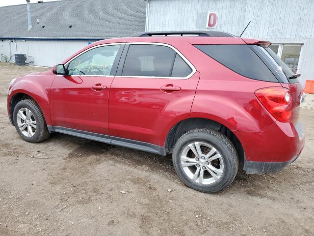 2GNFLFEK2F6433888 - 2015 CHEVROLET EQUINOX LT RED photo 2