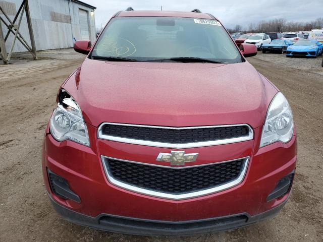 2GNFLFEK2F6433888 - 2015 CHEVROLET EQUINOX LT RED photo 5