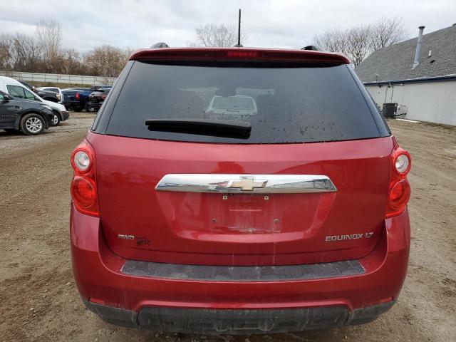 2GNFLFEK2F6433888 - 2015 CHEVROLET EQUINOX LT RED photo 6