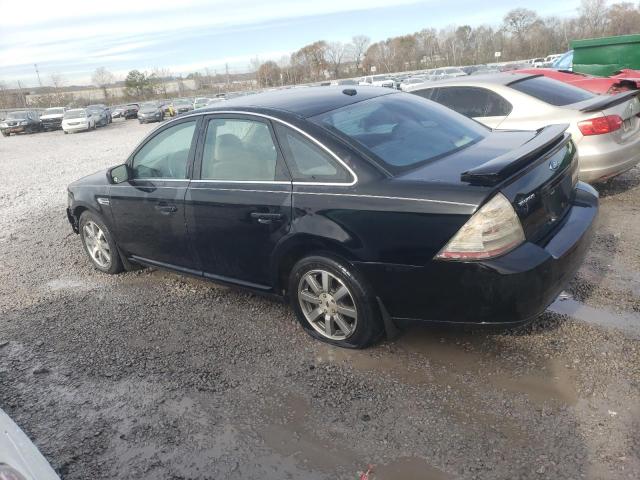 1FAHP24W68G182742 - 2008 FORD TAURUS SEL BLACK photo 2