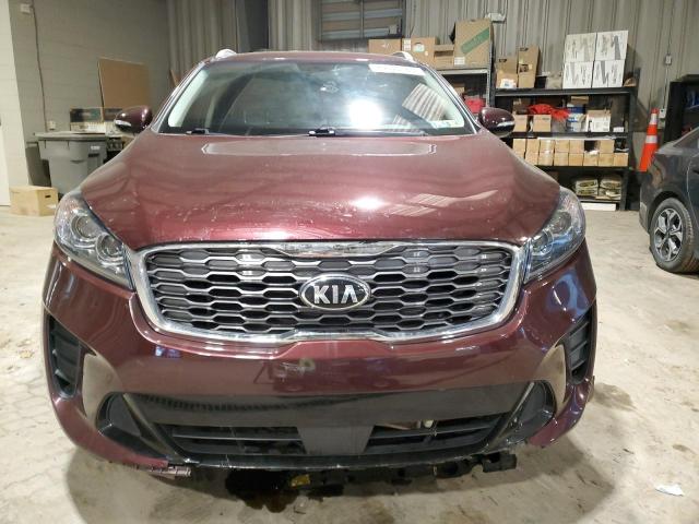 5XYPGDA32LG646617 - 2020 KIA SORENTO L BURGUNDY photo 5