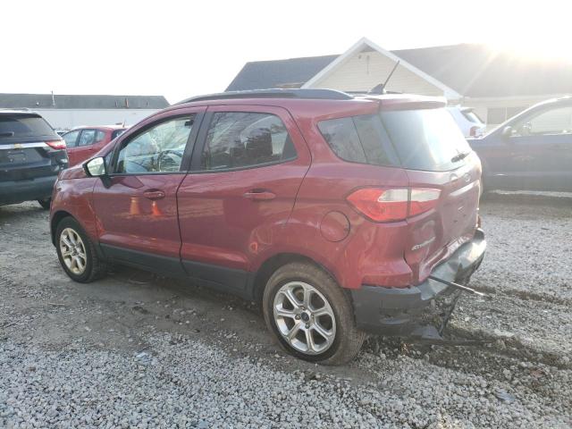 MAJ6P1UL3JC174795 - 2018 FORD ECOSPORT SE RED photo 2