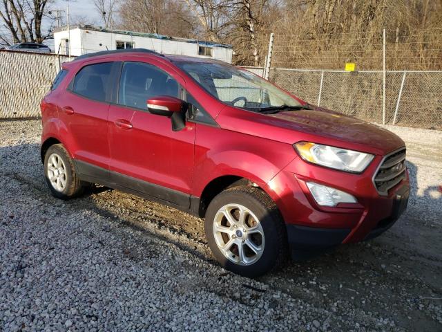 MAJ6P1UL3JC174795 - 2018 FORD ECOSPORT SE RED photo 4